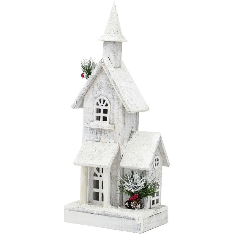 Winter Wooded House