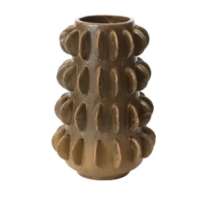 Millay Vase, Brown - 8.25"x 12.25"