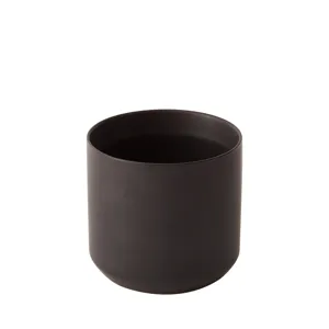 Kendall Pot, Black - 4.75"x 4.5"