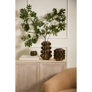Millay Vase, Brown - 8.25"x 12.25"