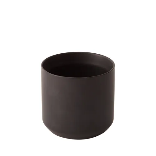 Kendall Pot, Black - 4.75"x 4.5"