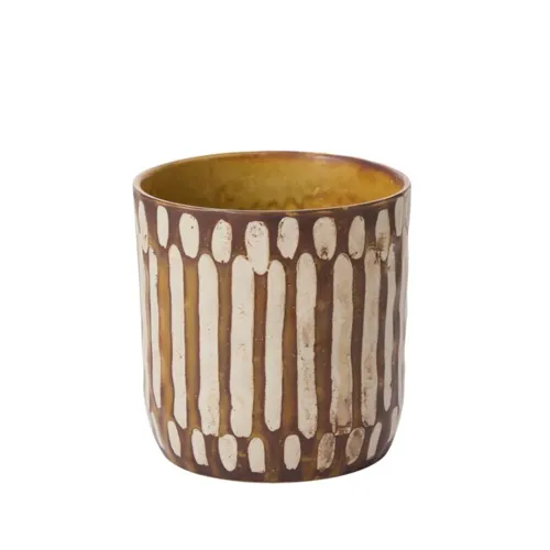 Anselm Pot, Brown - 6.25"x 6.5"