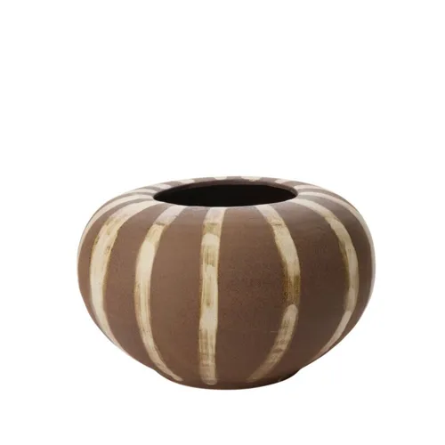 Atwood Vase, Brown - 14.75"x 9"