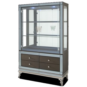 Caviar Curio with Drawers (2 pc)