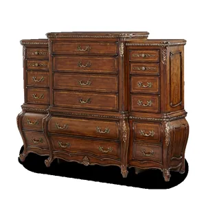 6 Drawer Chest w/Side Piers (4 pc)