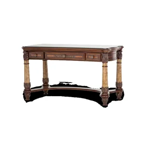 Writing Desk w/Glass Top (2 pc)