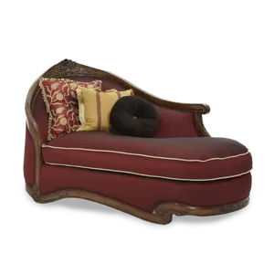 Wood Trim LAF Chaise - Opt1