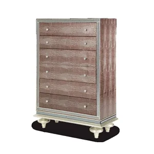 Amazing Gator Upholstered 5 Drawer Chest