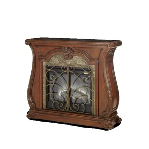 Fireplace with Electric Insert