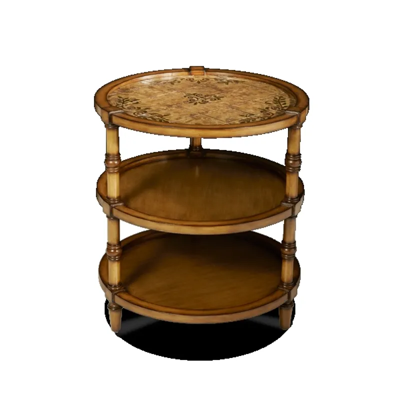 3-Tier Round Accent Tables Large