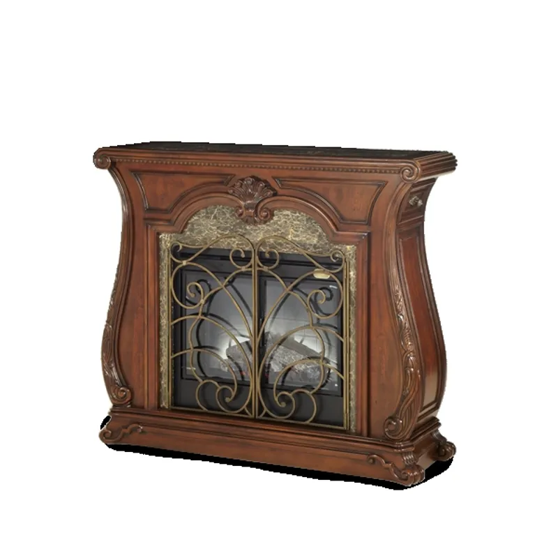 Fireplace with Electric Insert