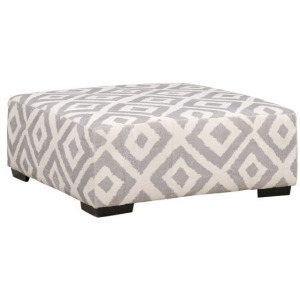 Ottoman - Tweed Silver