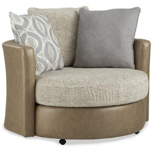 Swivel Chair - Mysa B Oatmeal