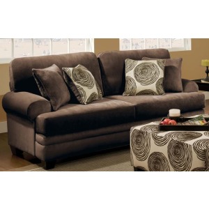 Groovy Chocolate Sofa