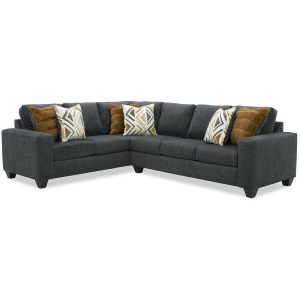 2 PC Sectional - Marquette Smoke