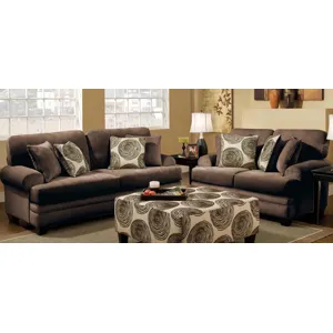 Sofa & Loveseat Set - Groovy Chocolate