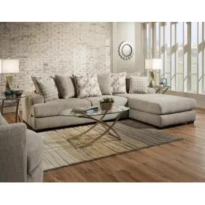 Alliance Pewter 2PC Sectional	