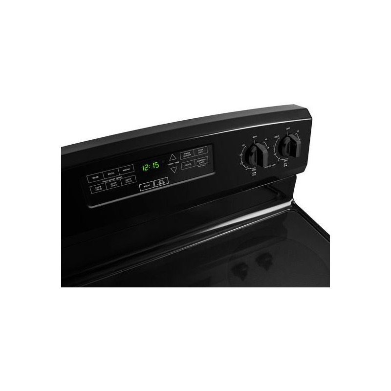 30-inch Electric Range with Extra-Large Oven Window by Amana