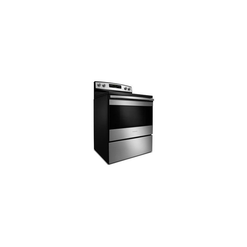 30-inch Electric Range with Extra-Large Oven Window by Amana