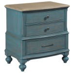Moray Nightstand Blue