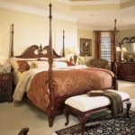 Pediment Poster King Bed