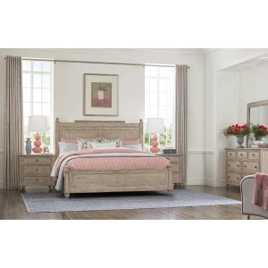 Cambric Sova Footbaord W/Rails And Slats Breve - King