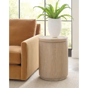 Windover Gatner Round Drum Table