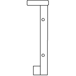 Bolt On Shelter Bedrails - California King