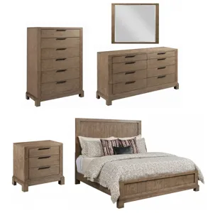 Skyline Trenton 5 PC Queen Panel Bedroom Set