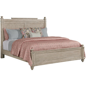 Cambric Sova Footboard W/Rails And Slats Breve - California King