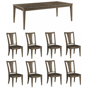 Emporium 9 PC Dining Set