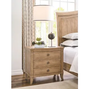 Chastain Three Drawer Nightstand