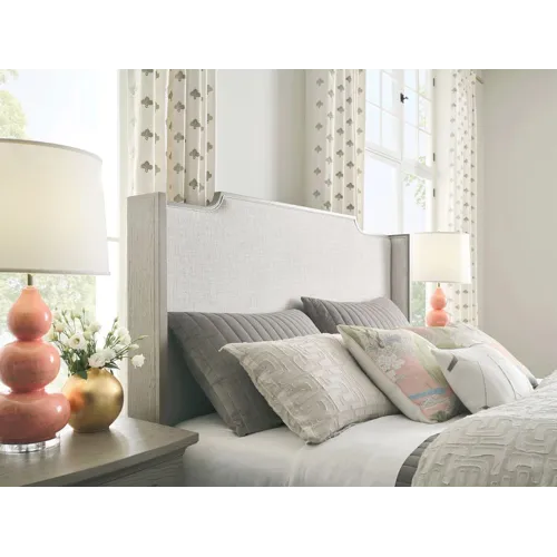 Milan Sharon Upholstered Headboard - King
