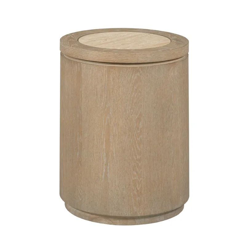 Windover Gatner Round Drum Table