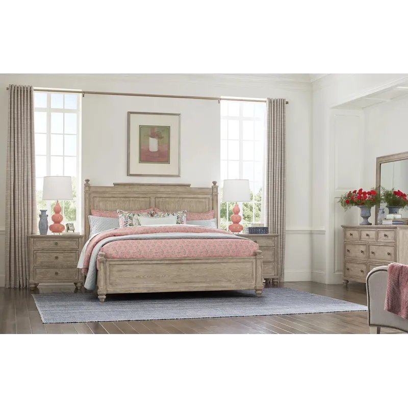 Cambric Sova Footbaord W/Rails And Slats Breve - King
