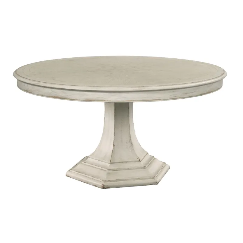 Cambric Civette Round Dining Table Base Creme