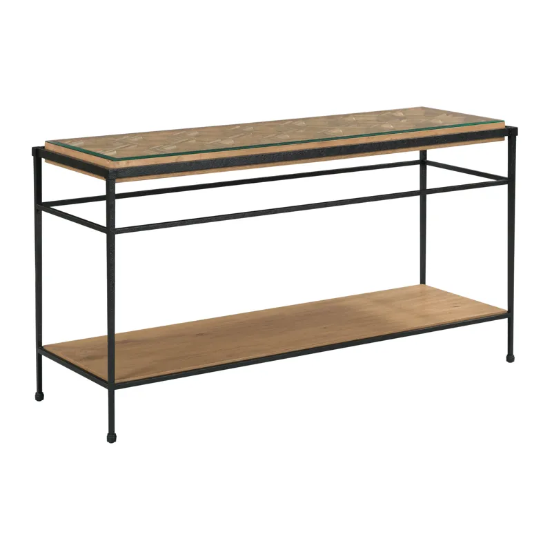 Summit Canyons Metal And Wood Console Table