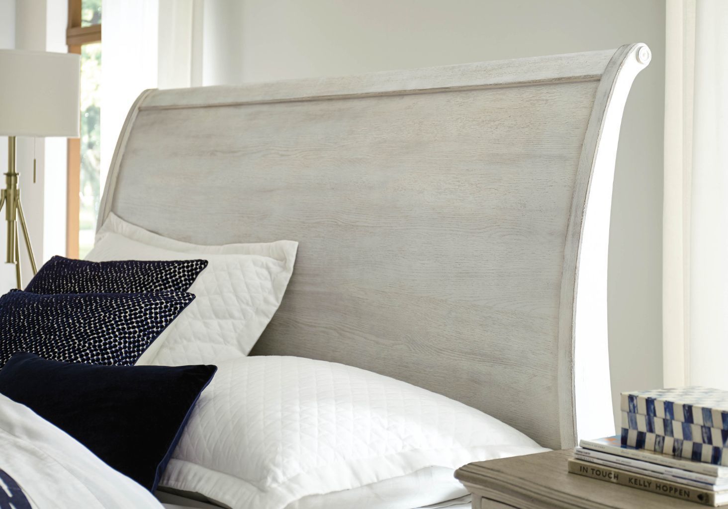 Litchfield Hanover Sleigh King Headboard 750316 by American Drew at