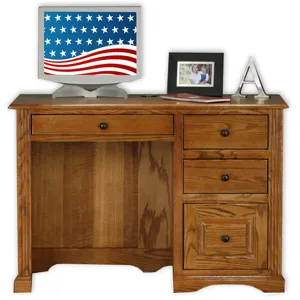 Oak Single Pedestal Desk