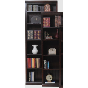 Poplar 84" Open Bookcase