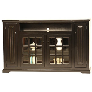 Poplar Tall Curve TV Stand