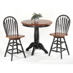 3 PC Solid Hardwood Pub Set