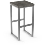 Aaron Counter Stool - Wood Seat