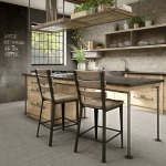 Dexter Non swivel stool
