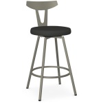Hans Counter Swivel Stool - Upholstered Seat