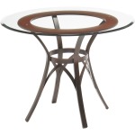 Kai Table with Wood Ring Insert