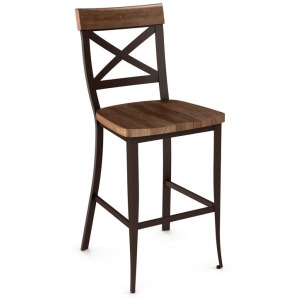 Kyle Counter Height Stool - Wood Seat