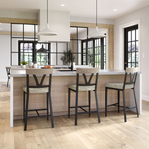 Lawrence Non Swivel Stool - Counter Height