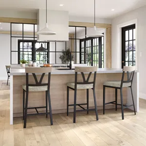 Lawrence Non Swivel Stool - Counter Height