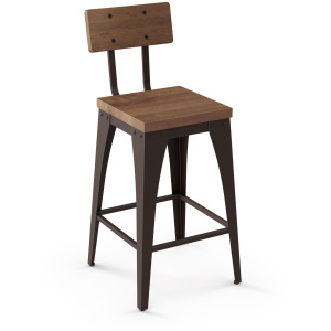 Upright Non Swivel Stool - Counter Height